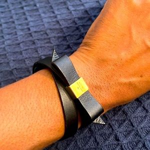 COPY - Kate Spade leather wrap bracelet